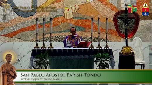 BANAL NA MISA | 6:00 AM | 18 Pebrero 2026 MIYERKULES NG ABO Punong tagapagdiwang: Rev. Fr. Josue Muldon, FdCC Para sa donasyon o handog pasasalamat, maaring magpadala sa mga sumusunod: BPI ACCOUNT: RCAM SAN PABLO APOSTOL (0251-0207-95) GCASH/PAYMAYA: 09300551575 Don't forget to like and share the livestream! Subscribe to San Pablo Apostol Parish - Tondo Youtube channel https://www.youtube.com/user/sanpabloapostoltondo https://www.facebook.com/SanPabloApostolTondo All music used in the video belo