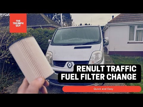 How to Change the Fuel Filter on a Renault Trafic MK2 | Step-by-Step Guide
