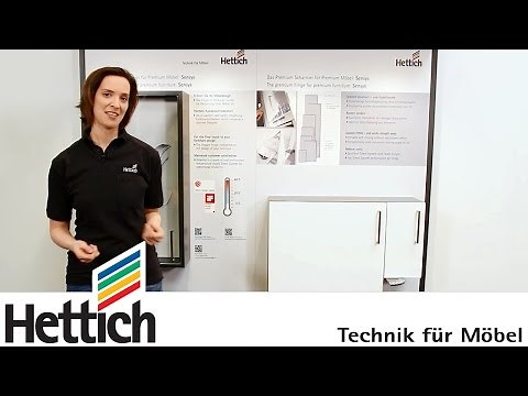 Sensys hinges with integrated soft-closing: technical briefing by Hettich