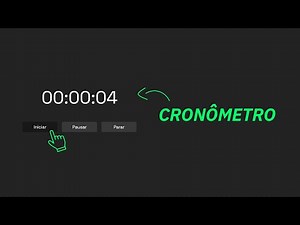 Criando CRONÔMETRO com JavaScript