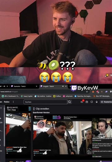 Ich raide ihn… und er nennt mich einfach BIKIWI 😭🥝🐝 #timgioh #meme #twitch #highlight #gaming