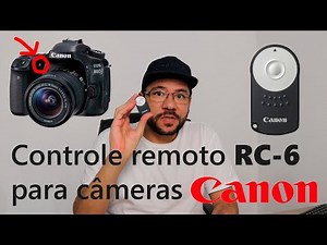 Controle remoto RC-6 para câmeras DSLR e Mirrorless da Canon, por Mauricio Cassemiro
