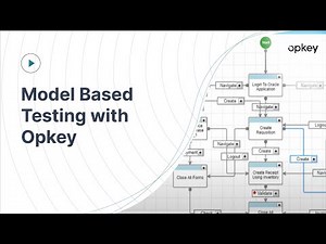 Model Based Testing with Opkey