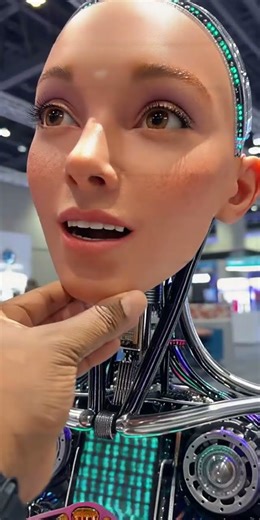 Female Humanoid Android with Robotic Body — Stunning Futuristic Reveal