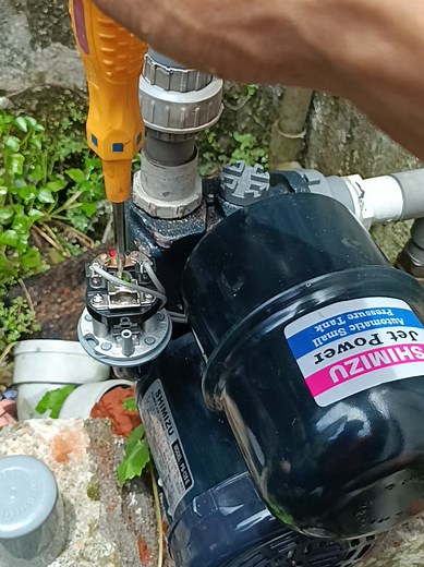 Cara Setting Pressure Switch Pompa Air Shimizu PS 135