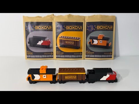 Custom LEGO Mini Train Builds