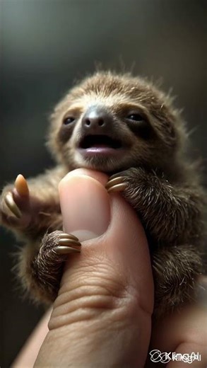 Baby Sloth singing dont worry be happy - PetTok World TV