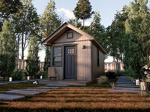Small Cabin DIY Build Plans , 10'x20' Tiny House PDF Plan - Etsy