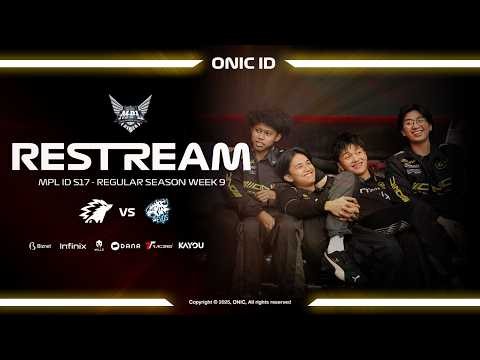 RESTREAM ONIC VS EVOS MPL ID SEASON 17 WEEK 9