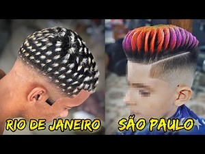 CORTES DE CABELO DO RJ x CORTES DE SP
