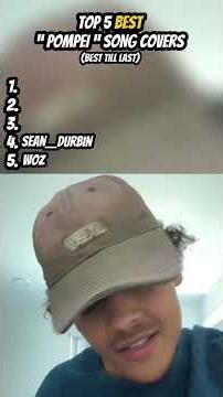 Best “pompei” song covers on TikTok