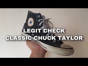How to Legit Check converse chuck taylor (classic)