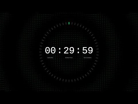 30 Minute Timer ⏱️ Extended Focus Session with Alarm | ChronoZen