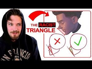 fixing black characters with the racist triangle 👀