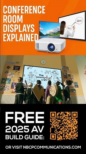 Conference Room Displays Explained - 2025 NBCP AV Build Guide