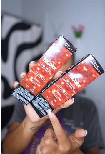 Ready for a change🤎🐻 #fallhair #chocolatebrown #softbrown #softauburn