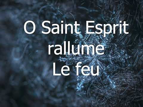 Ô Saint Esprit je viens dans la louange avec paroles