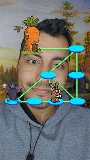 Help cartoon rabbits puzzle game #game