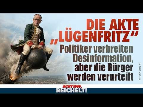 The "Lying Fritz" File! Politicians lie, citizens get taken to court
