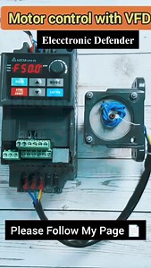 87K views · 717 reactions | Motor control wiring with VFD #noicefreecontactor #electrician #electronics #electronic #electricalwork #electricalengineering #electricianlife #electrical #electricalsafety #electric @top fans 퐄퐥퐞퐜퐜퐭퐫퐨퐧퐢퐜 퐃퐞퐟퐞퐧퐝퐞퐫 | Elecctronic Defender | Facebook