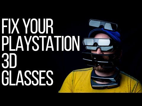 How to Fix Battery Not Charging Problem PlayStation 3D Glasses!