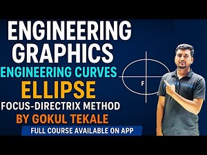 Engineering Graphics : Drawing Ellipse Curves | A Step- by- step Guide