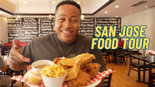 San Jose Food Tour (Jackie's Place, Back A Yard & Cali Spartan)