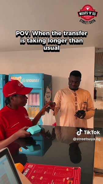 Awkward Stare Down Before the Alert Received