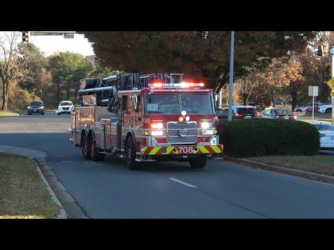 Montgomery County Tower 708 responding