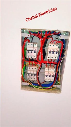 MCB Box wiring done #chehalelectrician #india #youtubeshorts