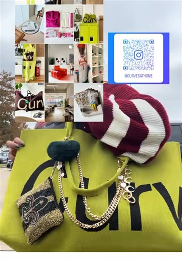 @Curves by Sean Brown tote @Hobby Lobby black woman pin. @SHEIN chains and cosmetic bags @Dooney and Bourke wallet from @Poshmark. @TikTok planner. @Amazon portable charger. @Consuela keychain @Bath & Body Works
