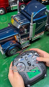 12K views · 2.5K reactions | How to adjust the volume control on an 8x6 full metal chassis Tamiya custom metallic painted tractor truck semi in 1/14 scale 朗朗 all on the right joystick! #Rc #Toucanhobby #truck #lulu #Tamiya #grand #hauler #haul #volume #controller #custom #paint | Lulu Tracy | Facebook