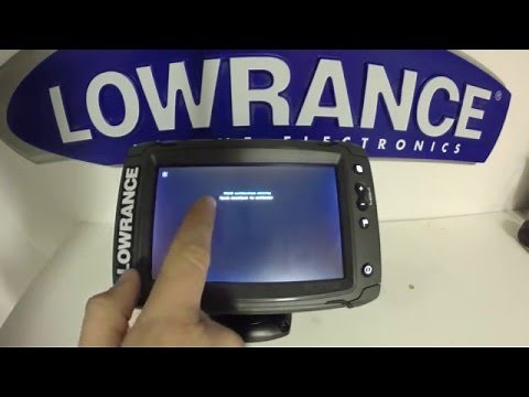 Lowrance Elite 7 Ti Pt.6 Reset and Screen Calibration Procedure