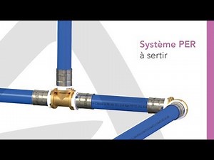 Installation d'un système PER à sertir - COMAP