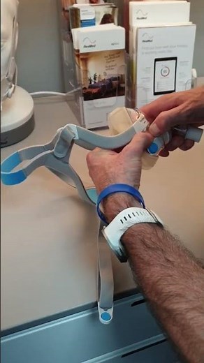 Changing Resmed CPAP mask cushion