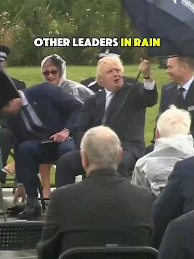 Leaders Show Kindness in Rain ❤️
