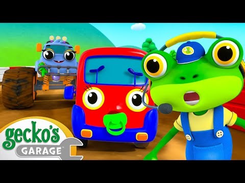 Baby Truck Racing Showdown!🛻 | Gecko's Garage | Fun Kids Cartoon | Kids Videos