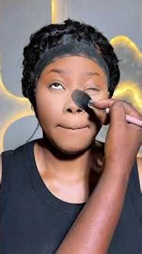 Makeup tutorial on light skin