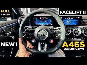 2023 MERCEDES AMG A45 S NEW FACELIFT EVERYTHING YOU NEED TO KNOW! FULL In-Depth Review Interior