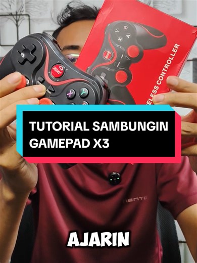 Tutorial Sambungin Gamepad X3 ke Android