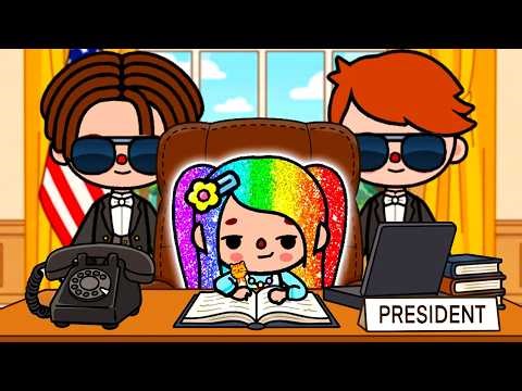 I Am The President Of The Land Of Tiny People | Toca Life Story | Toca Boca