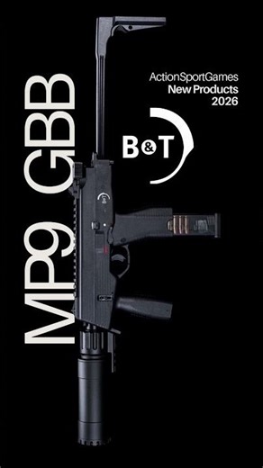 The B&T MP9 is back and better than ever #airsoft #IWA