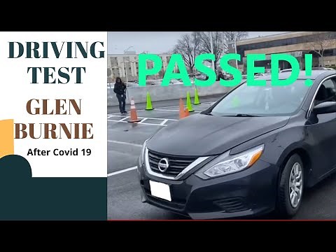 Maryland Driving Test | Glen Burnie | Closed Closure | MVA