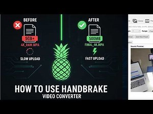 How To Use Handbrake Video Converter Beginner Tutorial