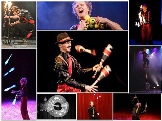 Jeremy the Artist - Funny juggler / Fire / Led. Now watch and enjoy the Comedy juggler's scintillating performance virtually!