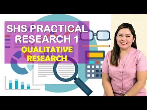 SHS PRACTICAL RESEARCH 1 QUALITATIVE RESEARCH (complete PPT lessons) #practicalresearch #qualitative