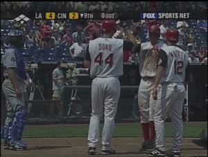 Gagne is ejected in the 9th