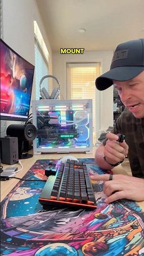 This gaming keyboard is super quiet!