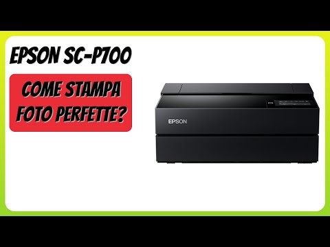 RECENSIONE (2025) : EPSON SC-P700. DETTAGLI ESSENZIALI