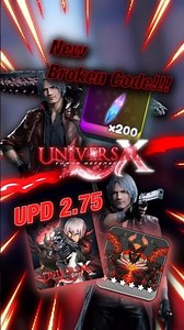UTDX 2.75 Devil May Cry Update Date + 200 RRs Code | Roblox | Universal Tower Defense X #roblox